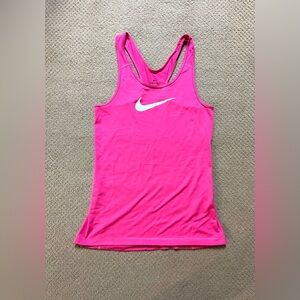Nike Dri-Fit Women's Hot Pink Tank Top size Small